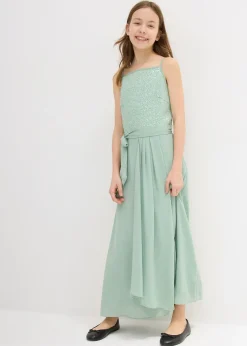 bonprix Robe longue à sequins|Enfant Vêtements Enfant|Filles 9-16 Ans·Robes & Combinaisons