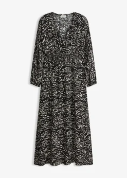 bonprix Robe longue 100% viscose|Femme Robes