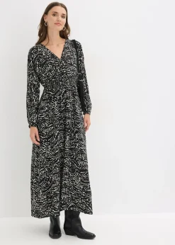 bonprix Robe longue 100% viscose|Femme Robes