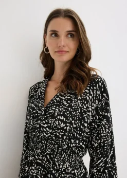 bonprix Robe longue 100% viscose|Femme Robes