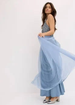 Femme bonprix Mode Festive|Robes|Robe longue brodée de sequins