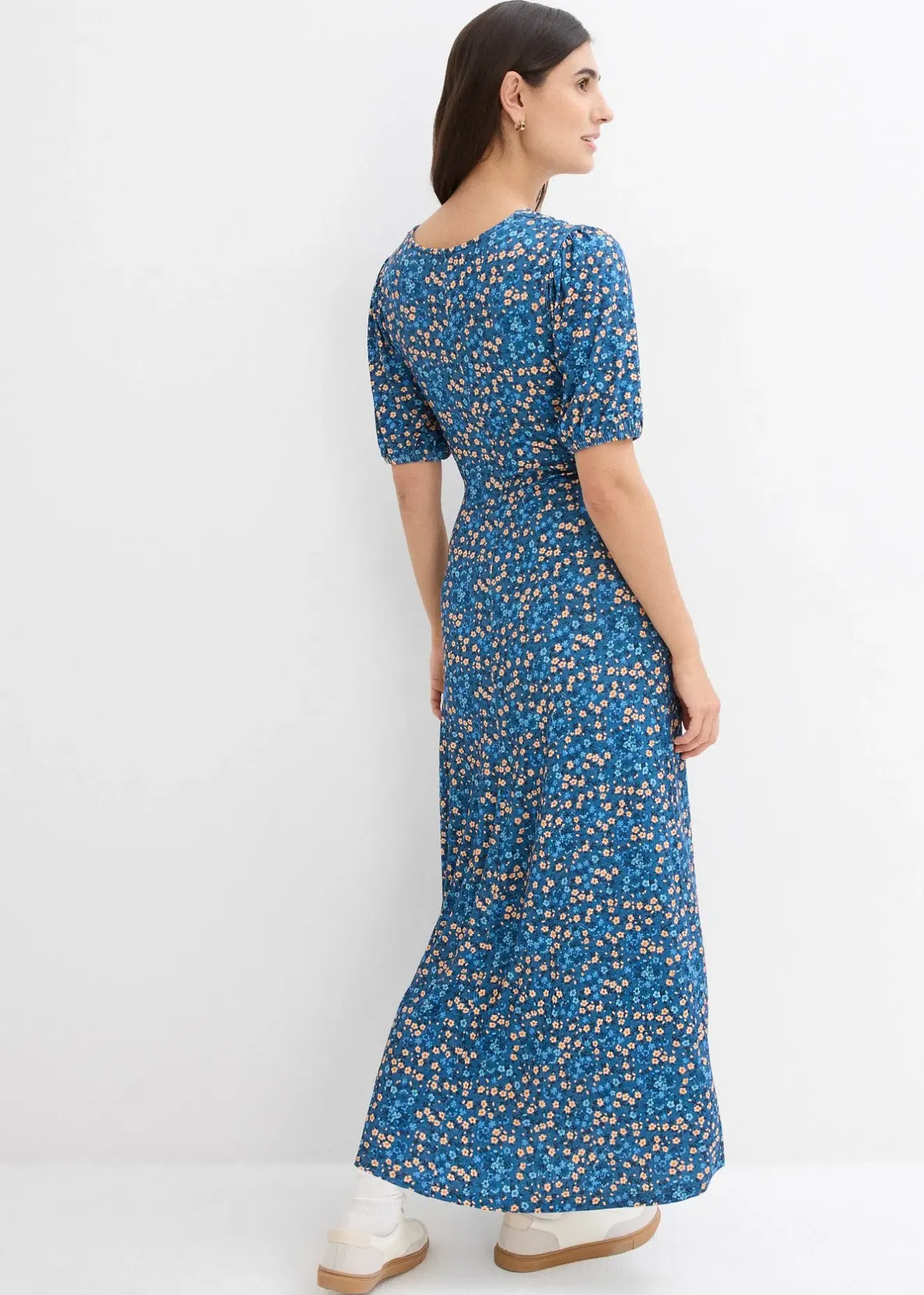 Femme bonprix Femme Enceinte|Robe longue de grossesse et d'allaitement en jersey