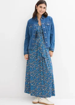 Femme bonprix Femme Enceinte|Robe longue de grossesse et d'allaitement en jersey