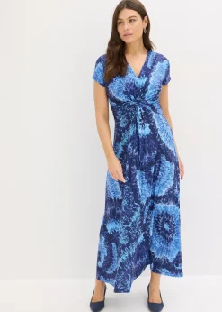 Femme bonprix Robes|Robe longue en jersey imprimé