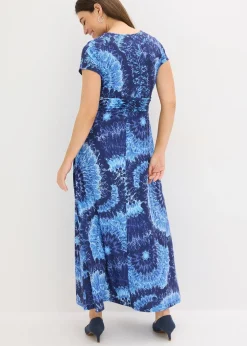 Femme bonprix Robes|Robe longue en jersey imprimé