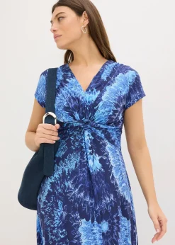 Femme bonprix Robes|Robe longue en jersey imprimé