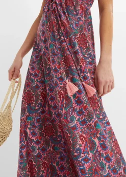 bonprix Robe longue en jersey imprimé|Femme Robes