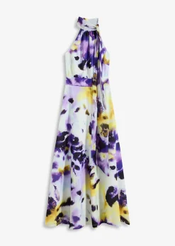 Femme bonprix Mode Festive|Robe longue en tissu néoprène épais