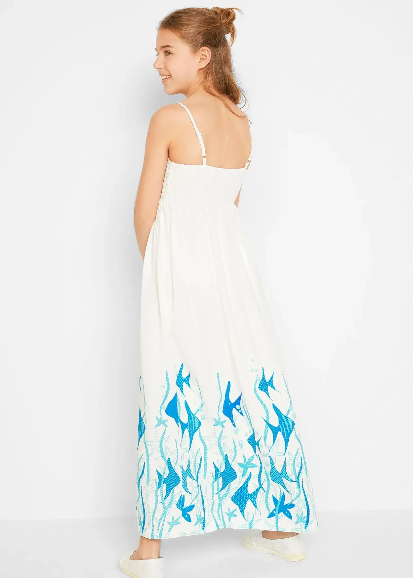 Enfant bonprix Vêtements Enfant|Filles 9-16 Ans·Robes & Combinaisons|Robe longue en viscose fluide