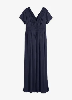 Femme bonprix Robes|Robe longue en viscose fluide