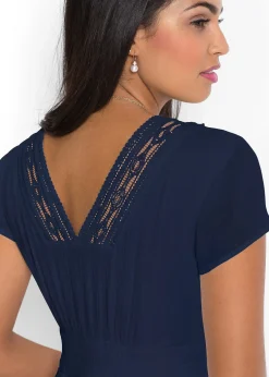 Femme bonprix Robes|Robe longue en viscose fluide