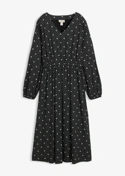 bonprix Robe longue en viscose fluide|Femme Robes