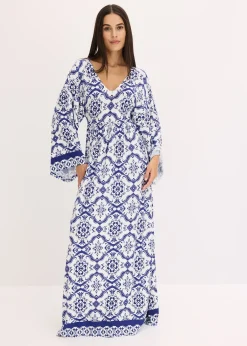 Femme bonprix Robes|Robe longue et douce en jersey viscose