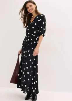 Femme bonprix Tailles Petite|Robes|Robe longue et fluide