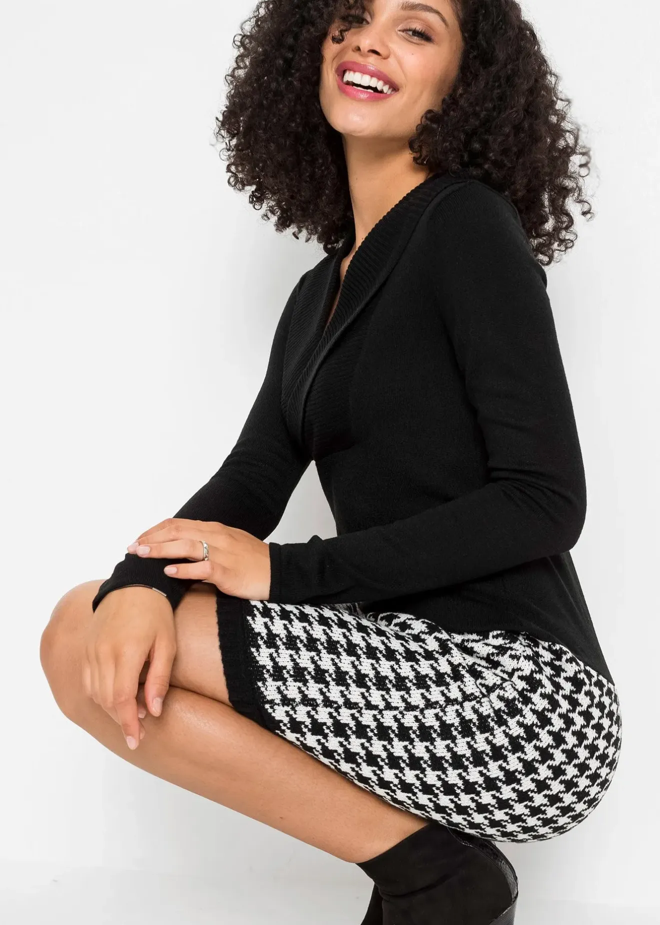 Femme bonprix Maille|Robes|Robe maille