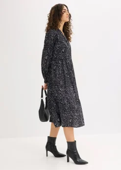 bonprix Robe midi 100% coton|Femme Robes