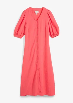 Femme bonprix Robes|Robe midi à manches bouffantes