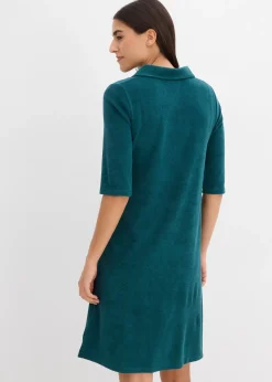 Femme bonprix Robes|Robe midi avec col polo