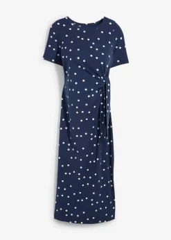 Femme bonprix Femme Enceinte|Robe midi de grossesse en jersey coton