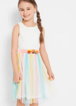 bonprix Robe midi en dentelle et tulle|Enfant Vêtements Enfant|Filles 2-8 Ans·Robes & Jupes