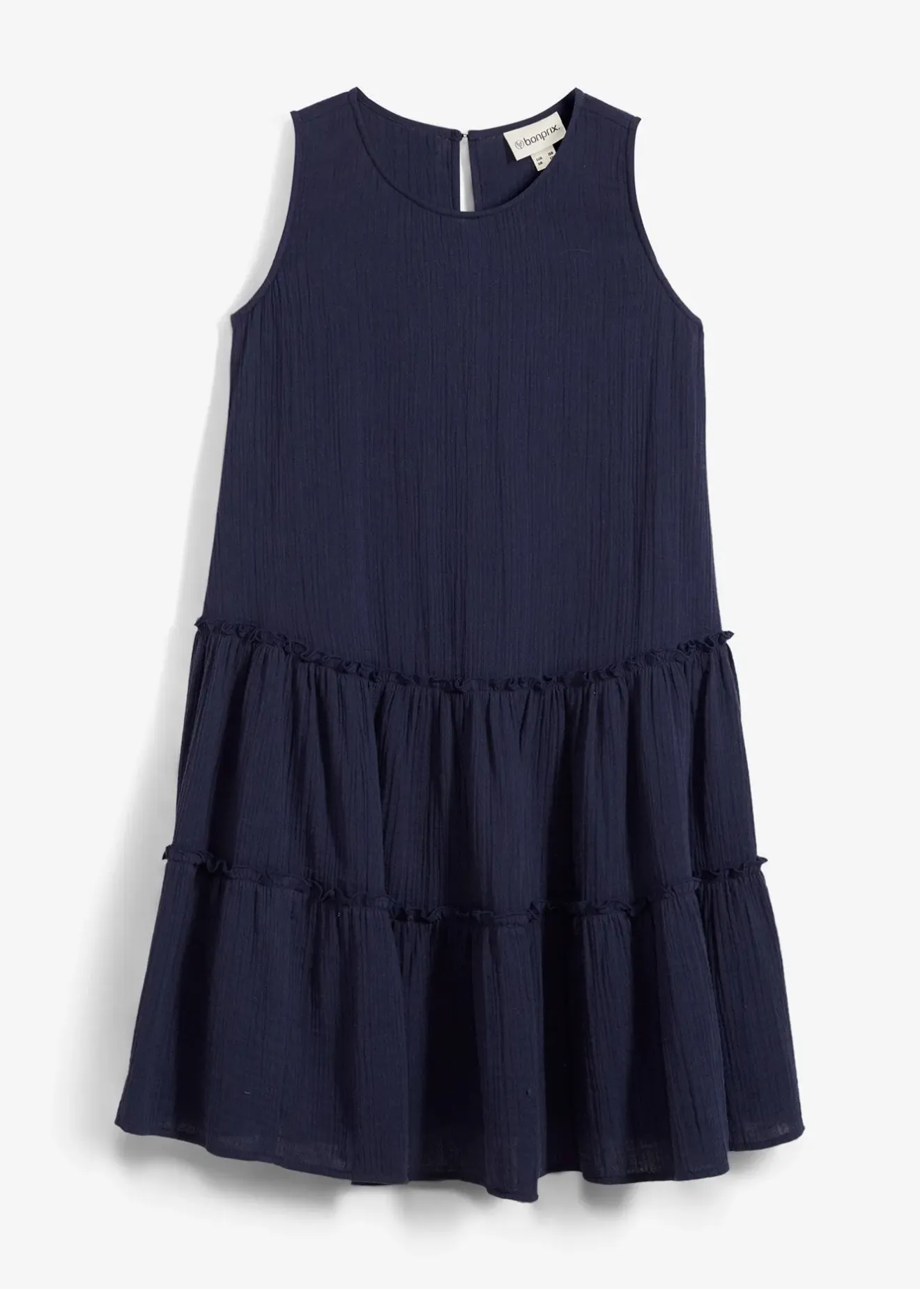 bonprix Robe midi en gaze de coton légère|Enfant Vêtements Enfant|Filles 9-16 Ans·Robes & Combinaisons