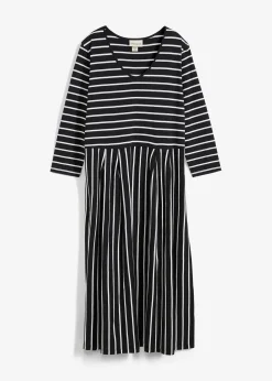 bonprix Robe midi en jersey coton|Femme Robes