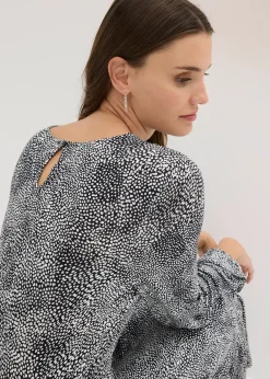 Femme bonprix Robes|Robe midi en jersey viscose extensible