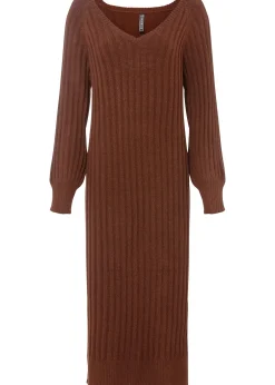 bonprix Robe midi en maille|Femme Maille|Robes