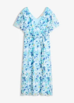 Femme bonprix Robes|Robe midi en mesh doux