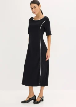 Femme bonprix Robes|Robe midi en Punto di Roma