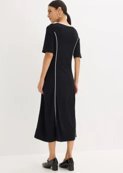 Femme bonprix Robes|Robe midi en Punto di Roma