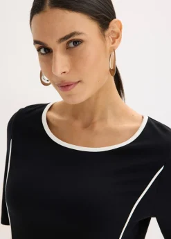 Femme bonprix Robes|Robe midi en Punto di Roma