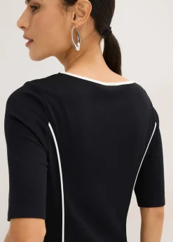 Femme bonprix Robes|Robe midi en Punto di Roma