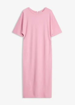 bonprix Robe midi en Punto di Roma confortable|Femme Robes