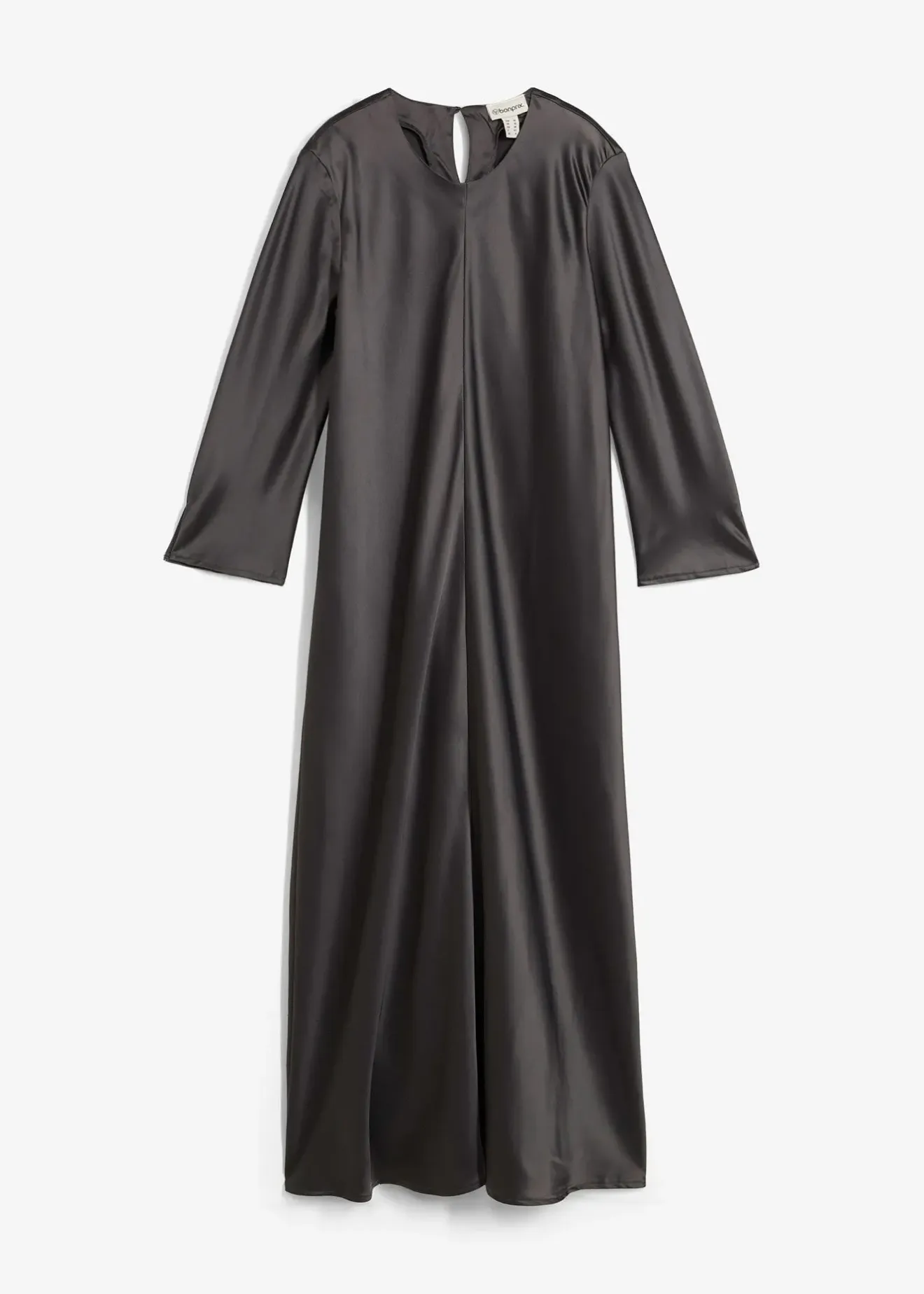 bonprix Robe midi en satin brillant|Femme Robes