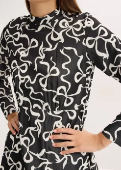 bonprix Robe midi fluide en viscose mélangée|Femme Robes