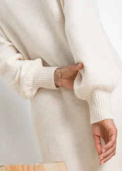 Femme bonprix Maille|Robes|Robe midi oversize en maille