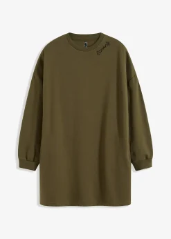 Femme bonprix Sweats|Robes|Robe molletonnée oversize