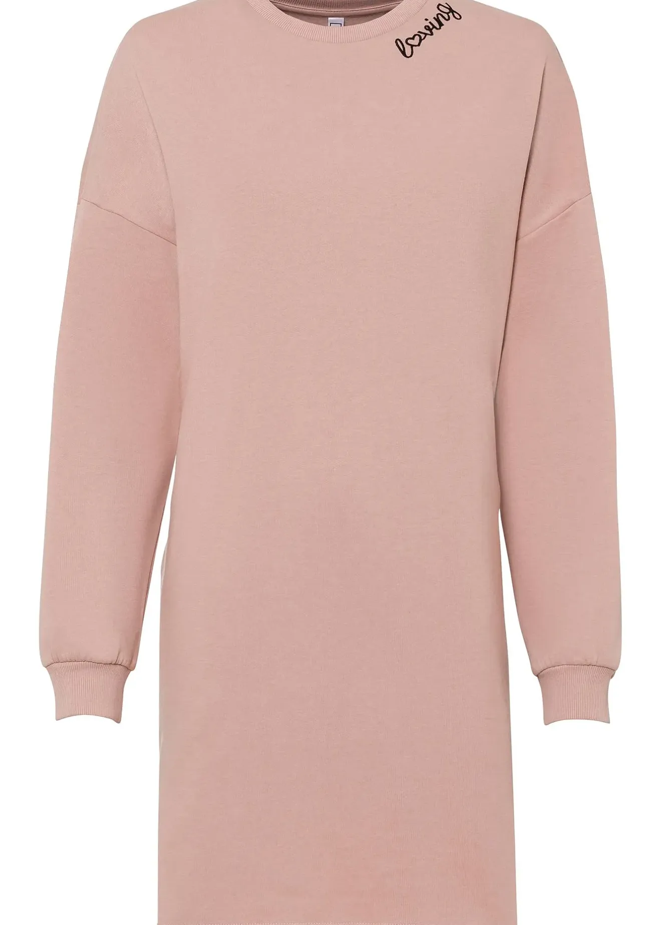 Femme bonprix Sweats|Robes|Robe molletonnée oversize