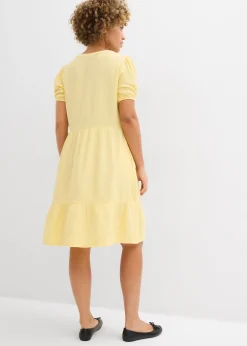 Femme bonprix Robes|Robe oversize en gaze de coton