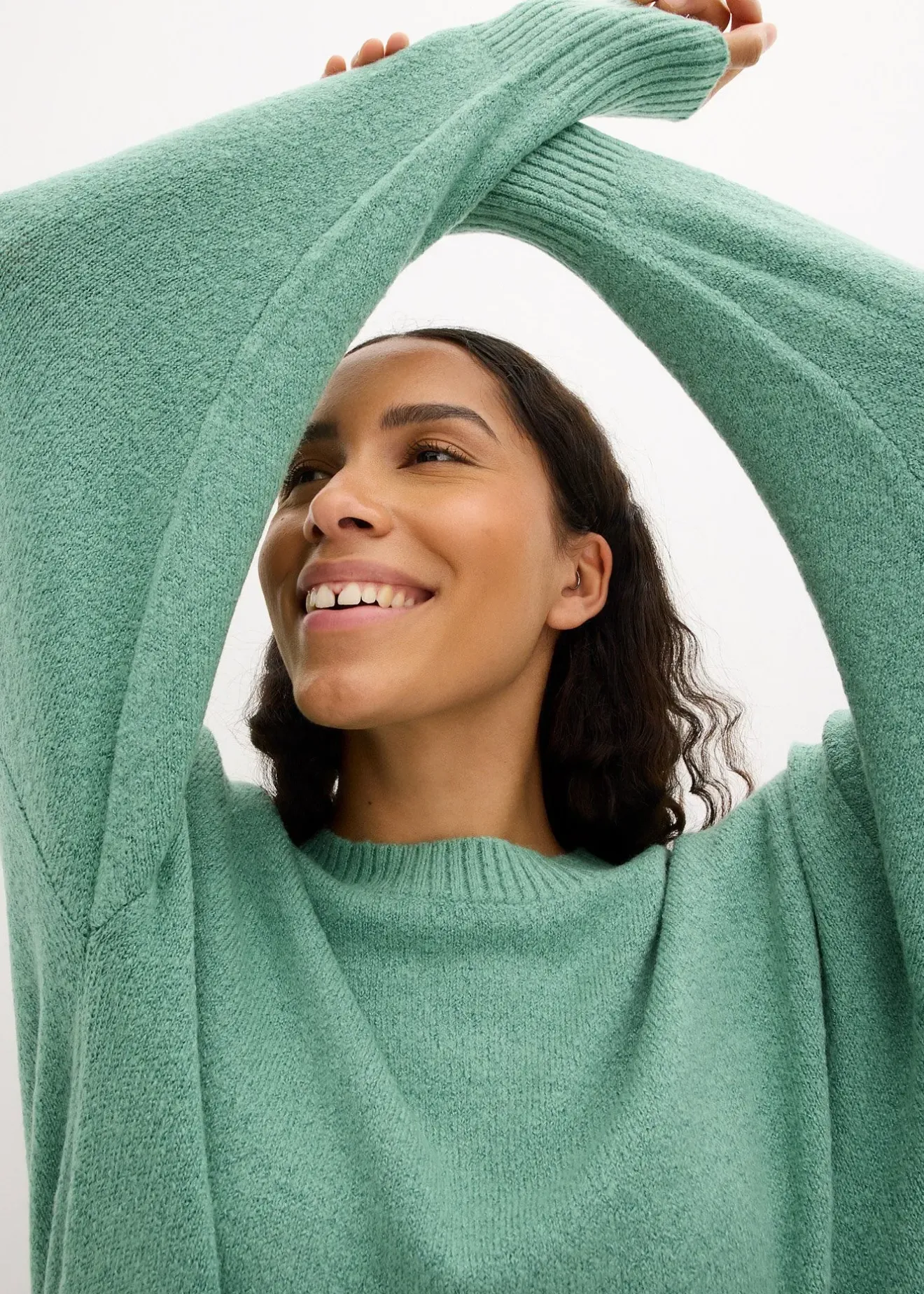 Femme bonprix Robes|Robe oversize en maille