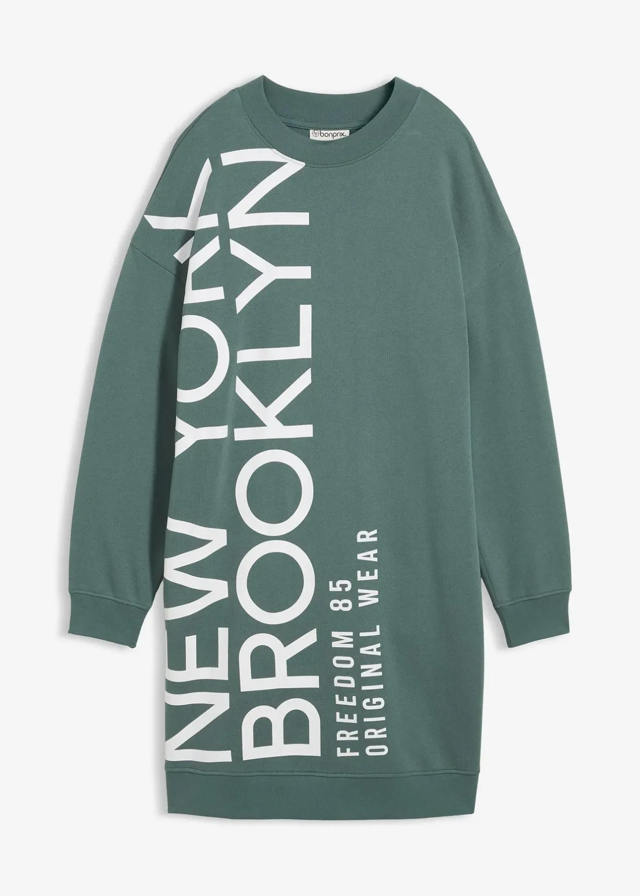 Femme bonprix Sweats|Robes|Robe oversize en molleton doux