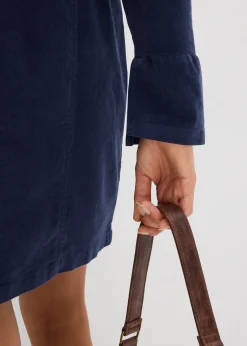 Femme bonprix Robes|Robe près du corps en velours côtelé