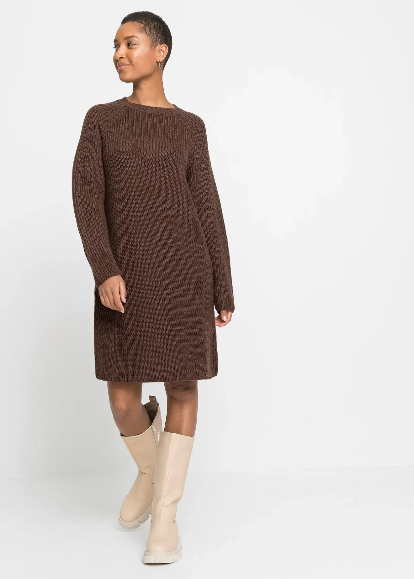 bonprix Robe pull|Femme Maille|Robes