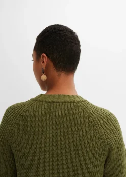 Femme bonprix Maille|Robes|Robe pull