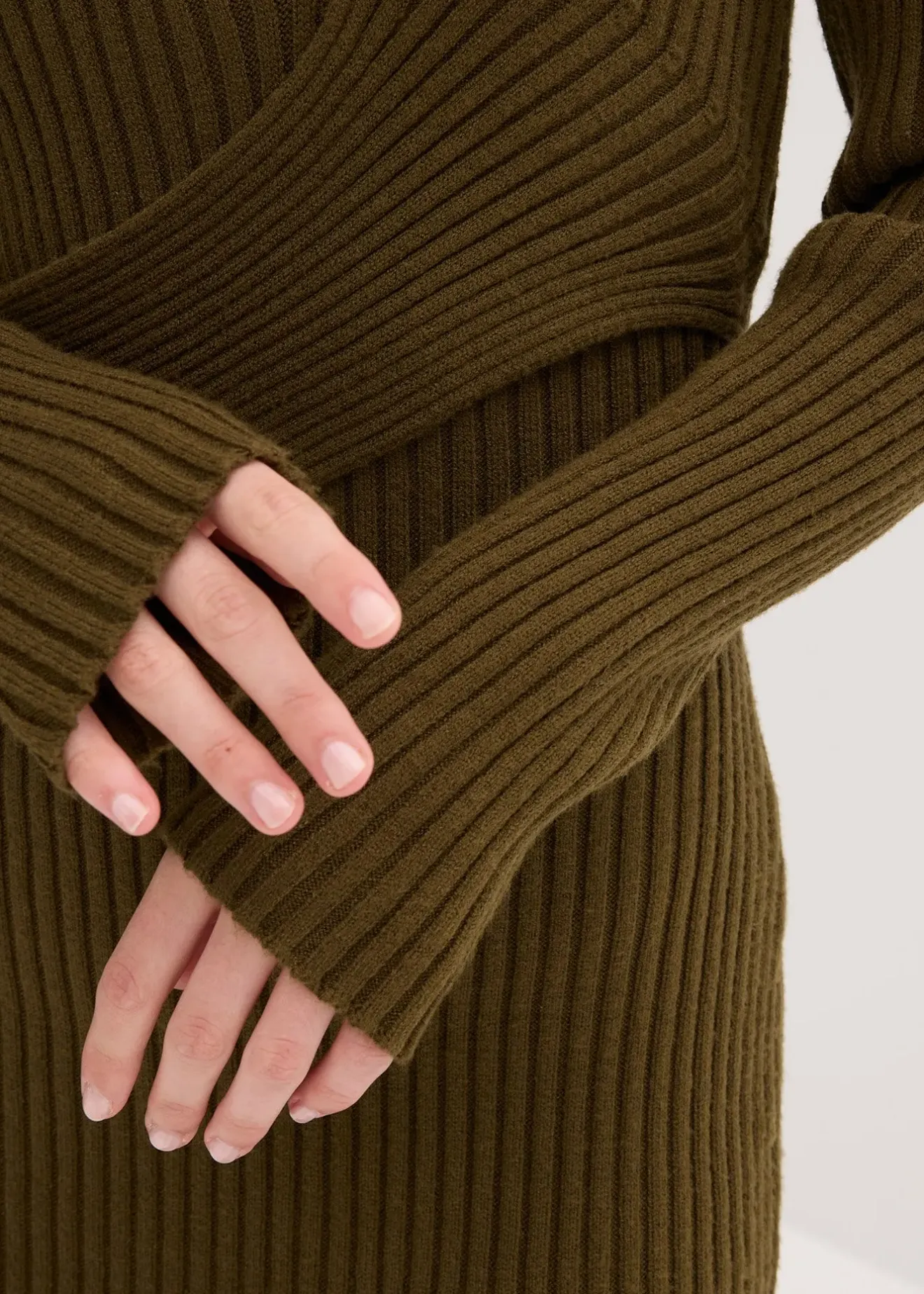 Femme bonprix Maille|Robes|Robe pull en viscose majoritaire