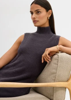 bonprix Robe pull en viscose mélangée|Femme Maille|Robes