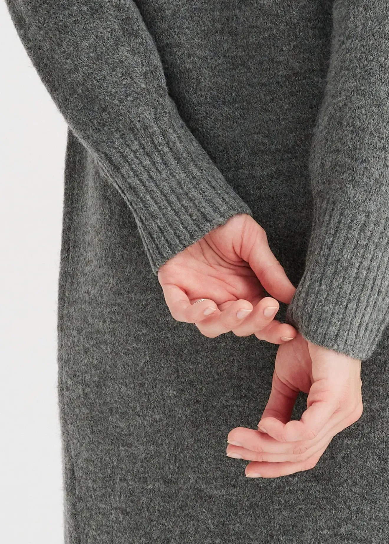 bonprix Robe pull fendue sur le côté|Femme Maille|Robes