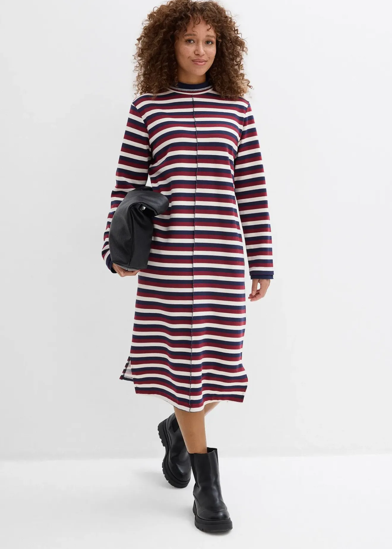 Femme bonprix Tailles Petite|Robe sweat