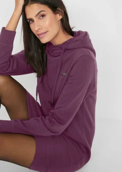 Femme bonprix Sweats|Robes|Robe sweat à capuche